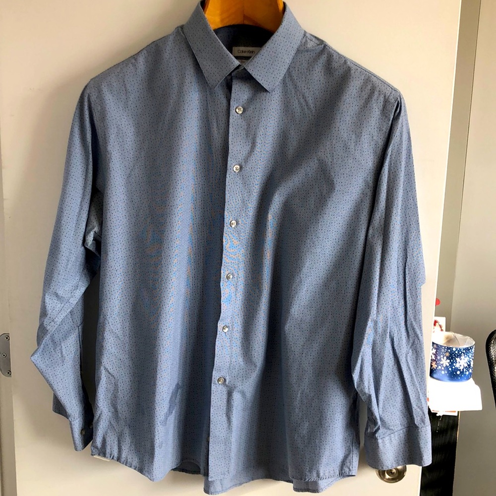 Calvin Klein Steel+ Dress shirt 17.5 34/35